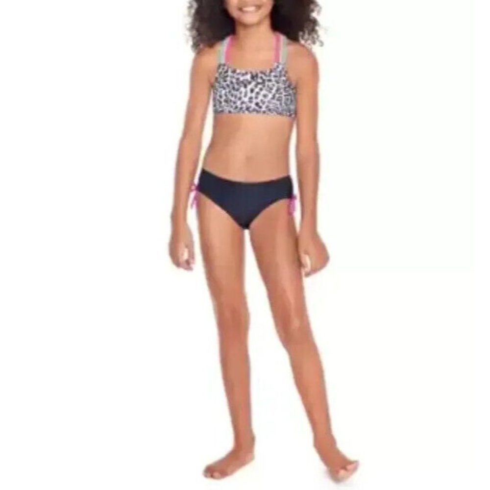 Glitter Beach big girls bikini set, 2 piece Size 14